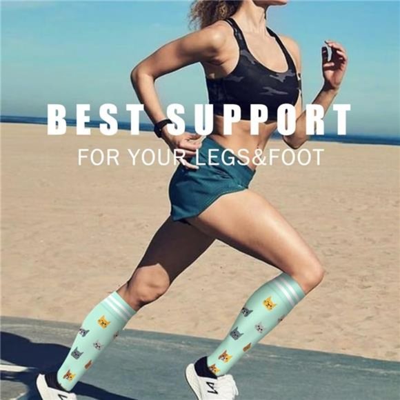 6 Compression Socks for Best Support for Nurses, Running, Hiking, Recovery - Picture 4 of 6